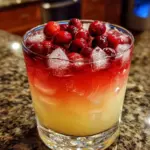 Holiday Cran-Pine Rum Mix