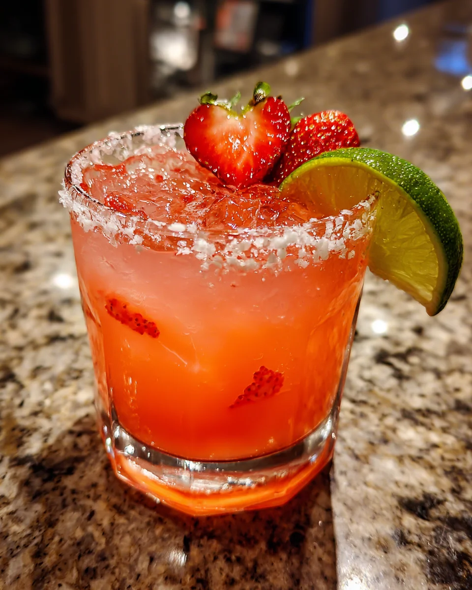 Festive Pink Margarita: Sassy Holiday Cocktail