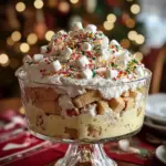 Holiday Sugar Cookie Cheesecake Fluff Delight