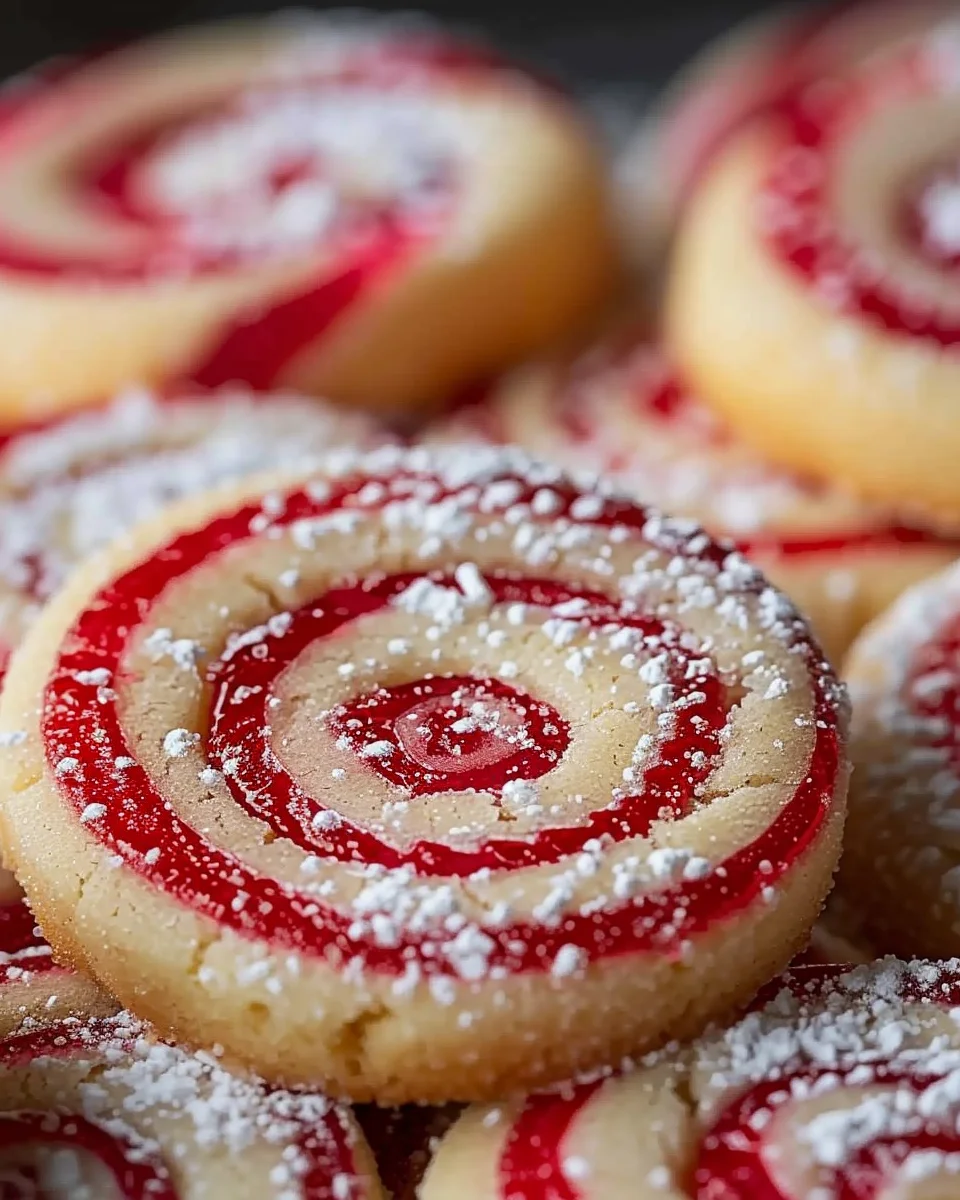Peppermint Swirl Cookies