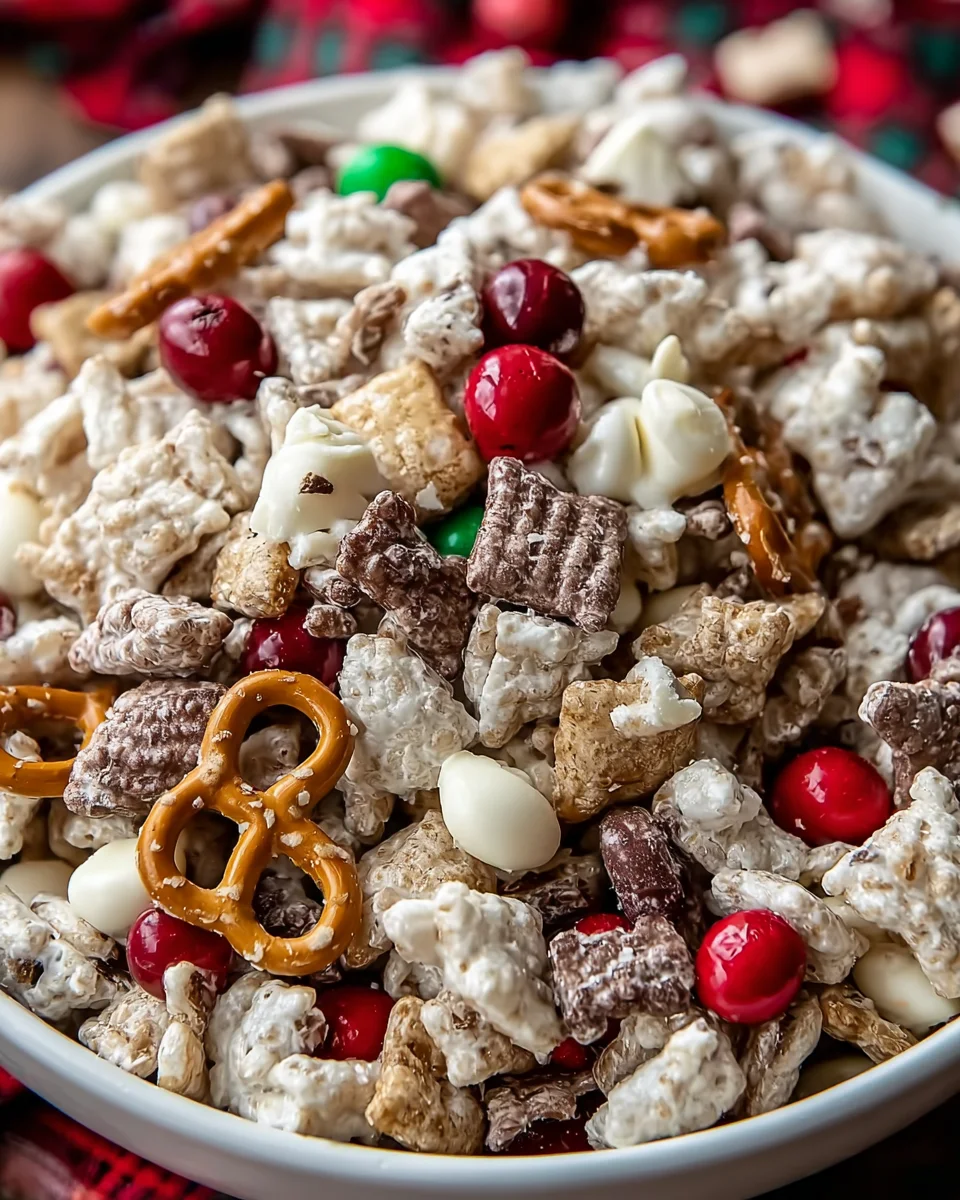 Festive Gluten Free Reindeer Chow