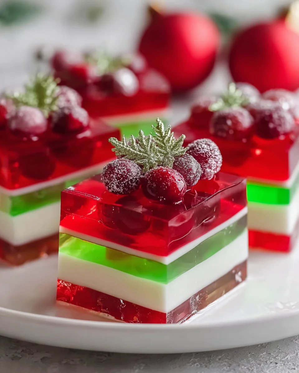 Easy Layered Christmas Jello: Create a Festive Delight!