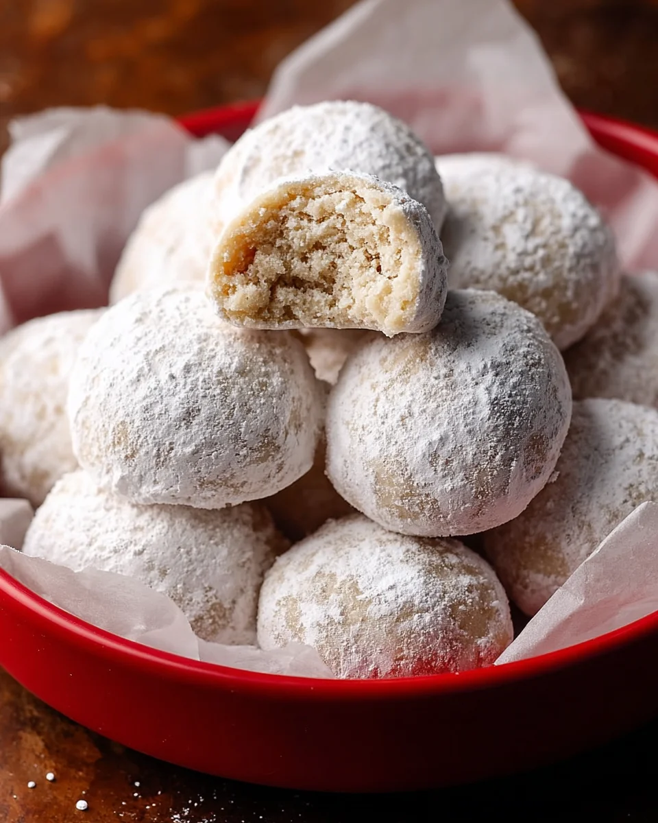 Snowball Cookies Recipe: A Delightful Holiday Treat!