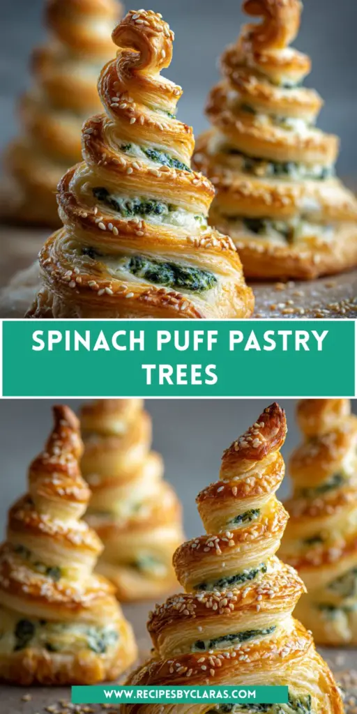 Spinach Puff Pastry Trees 4 Watermelon Pineapple Salad 53