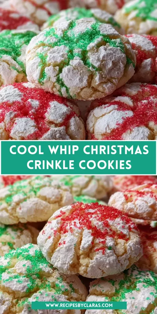 Cool Whip Christmas Crinkle Cookies 4 Watermelon Pineapple Salad 55