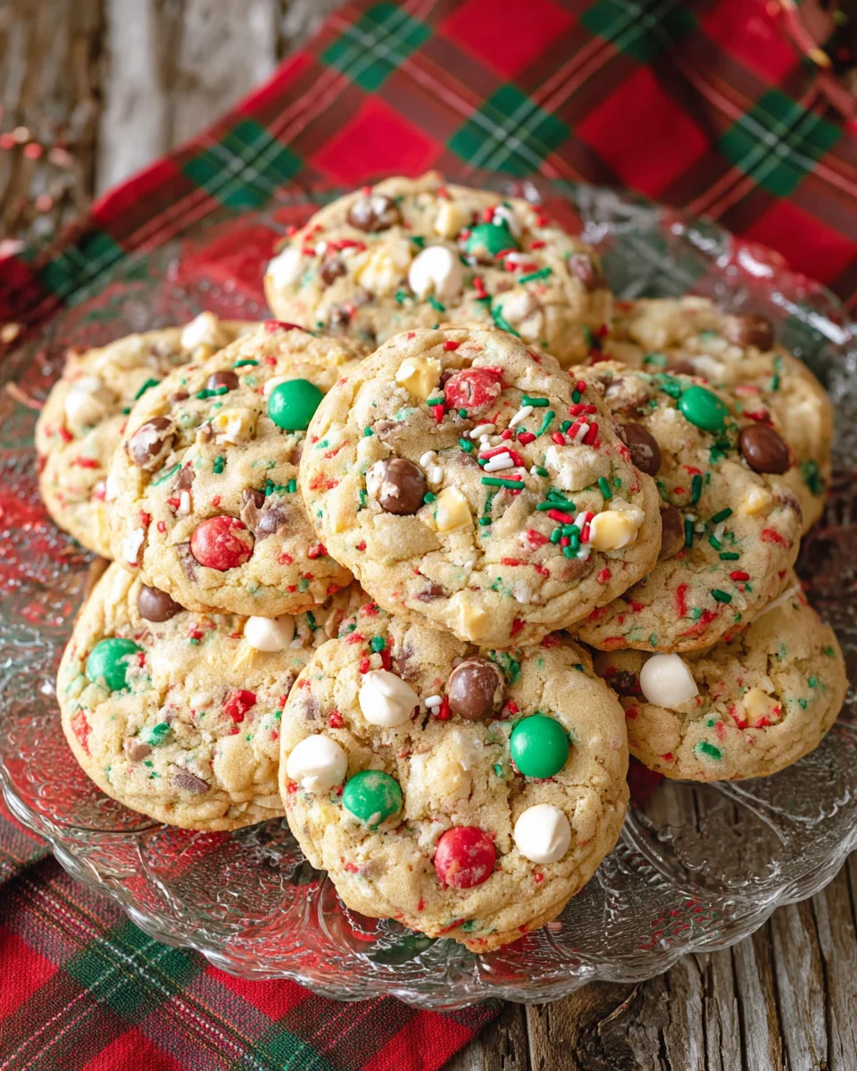 Christmas Chocolate Chip Cookies