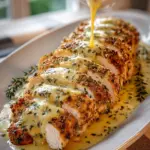 Baked Caesar Chicken with Creamy Parmesan Sauce made easy!