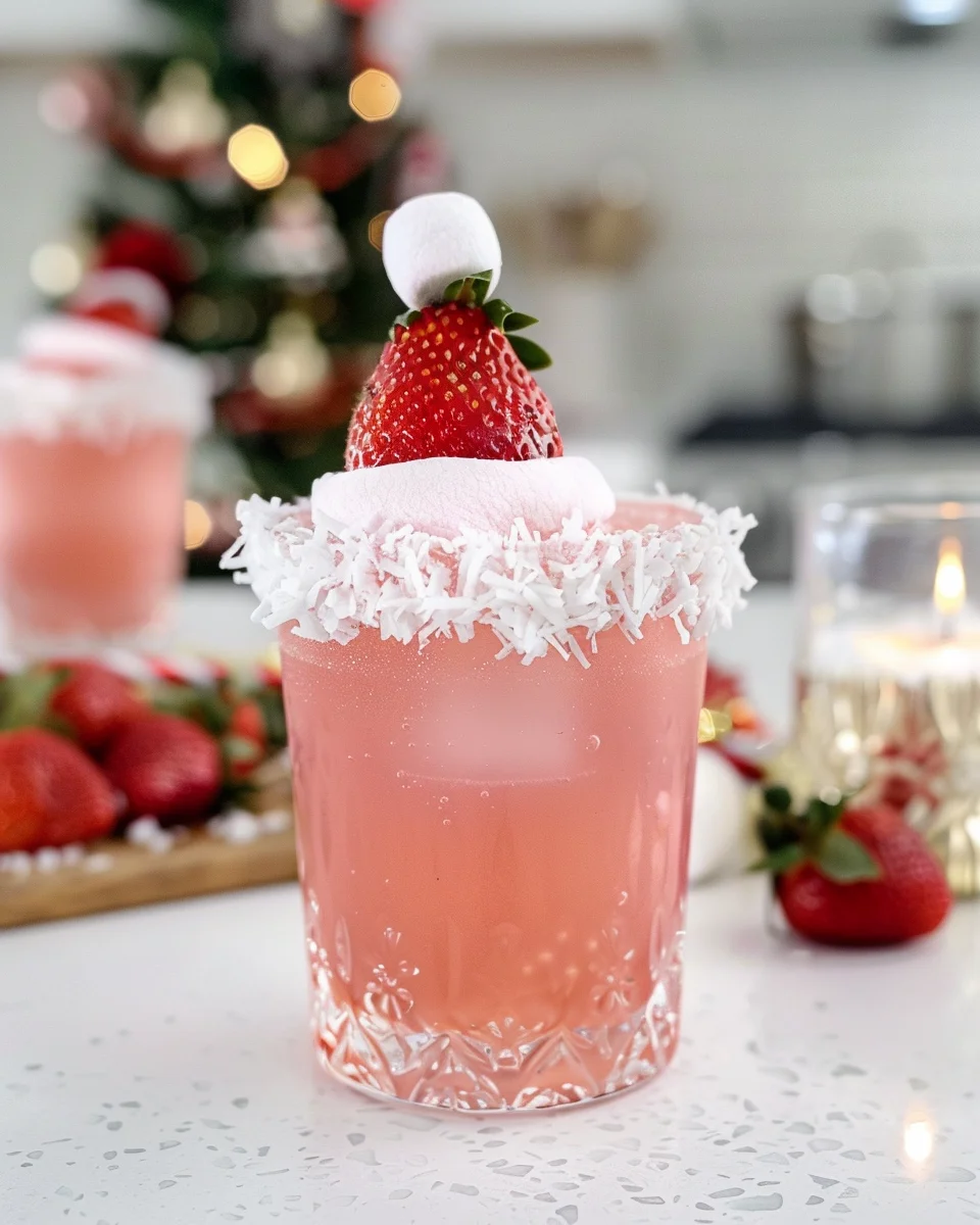 Santa’s Beach Hat Cocktail
