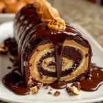Chocolate-Covered Peanut Butter Roll Cake is Irresistible!