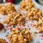 Peanut Butter Cornflake Cookies (No-Bake Classic)