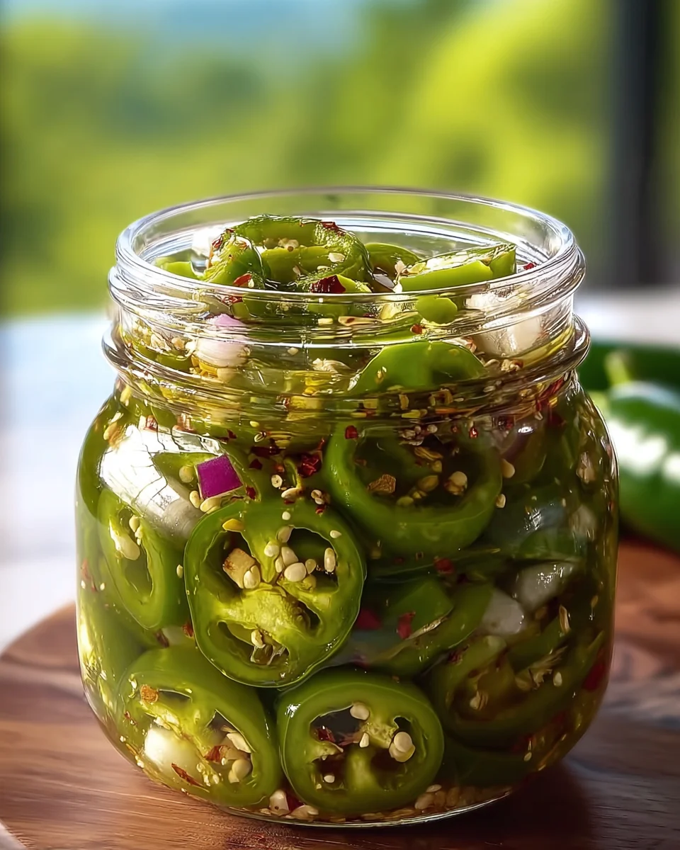 Sweet and Spicy Bread and Butter Jalapeño Pickles Recipe