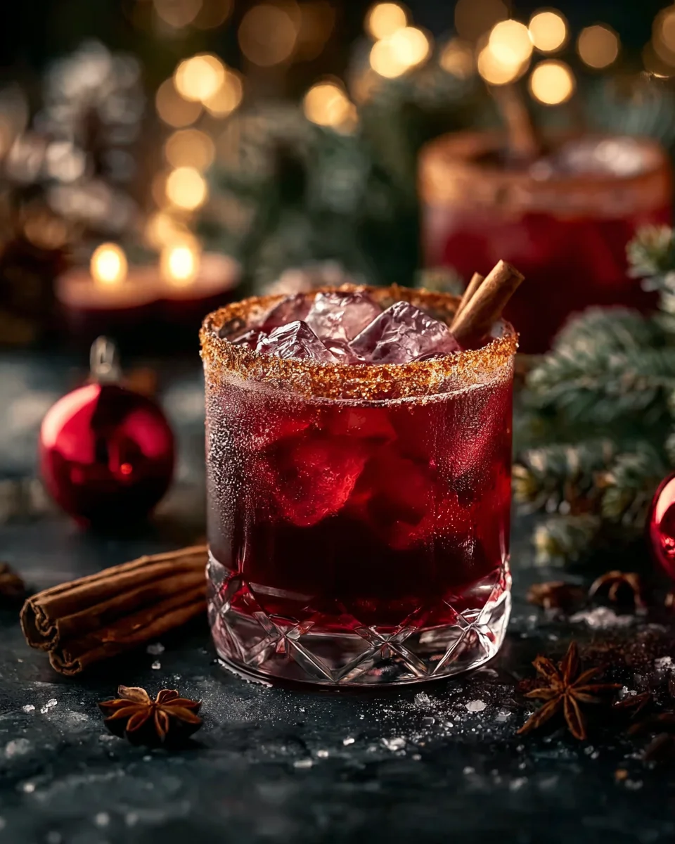 Spiced Christmas Margarita: A Festive Cocktail Delight!