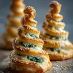 Spinach Puff Pastry Trees