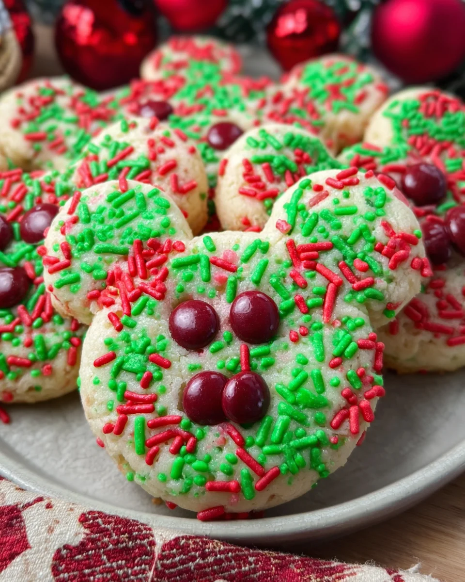 Christmas Mickey Sugar Cookies: Delightful Holiday Treats!