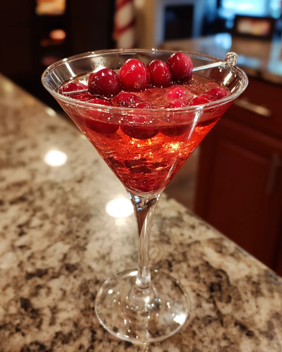 Mistletoe Martini: A Sleek, Simple, and Sophisticated Holiday Cocktail