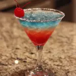 Purple Snowstorm Martini