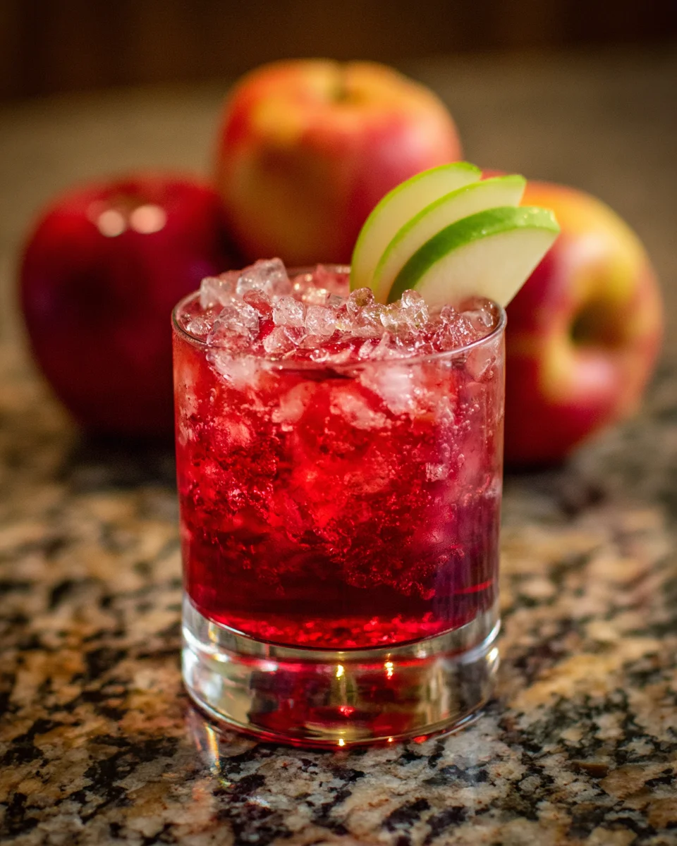 Candy Apple Christmas Drink