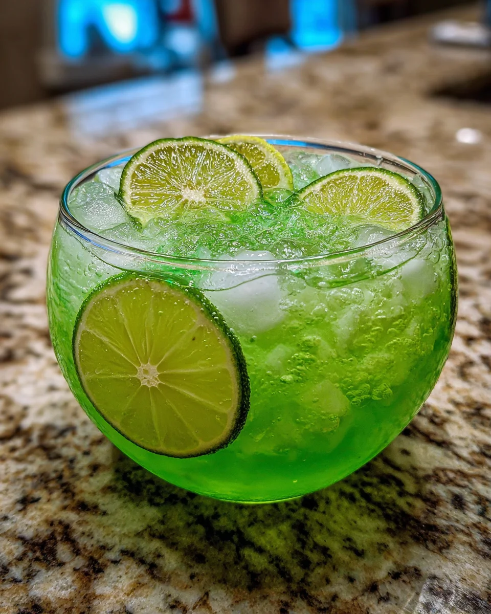 Green Grinch Punch: Unwrap the Joy of Festive Fun!