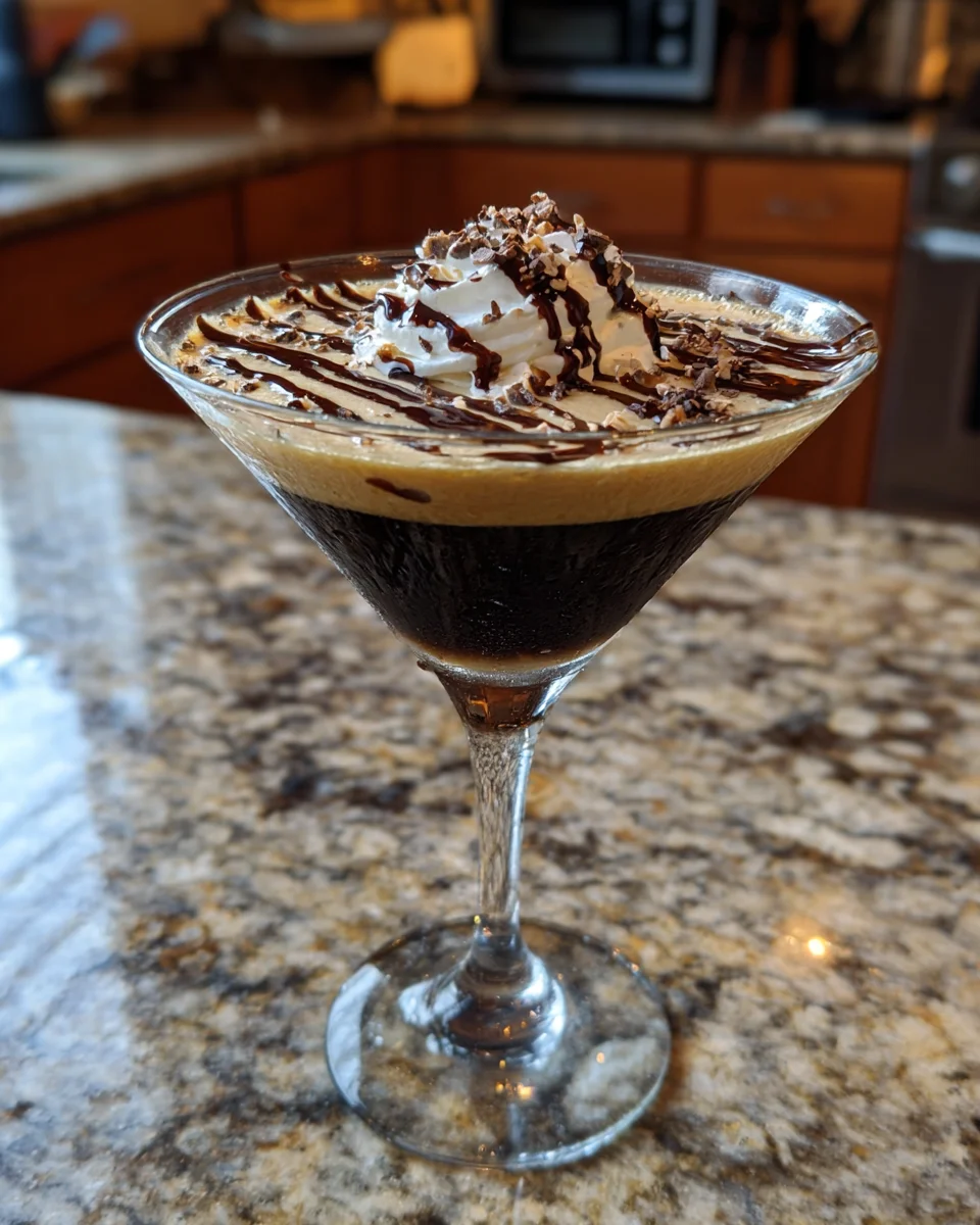 Peppermint White Mocha Martini