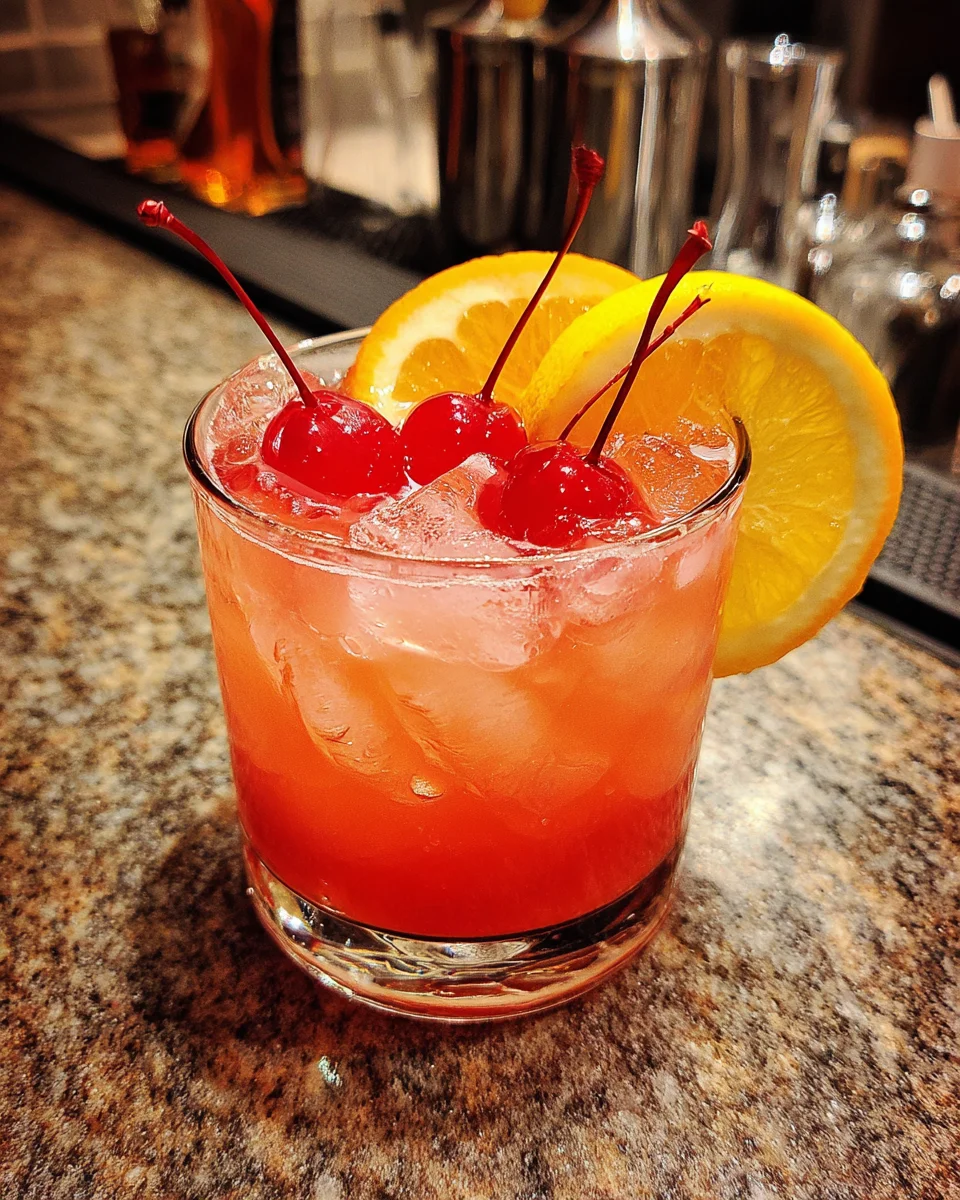 Spiced Cherry Christmas Sour