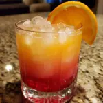 Holiday Sunset Cocktail