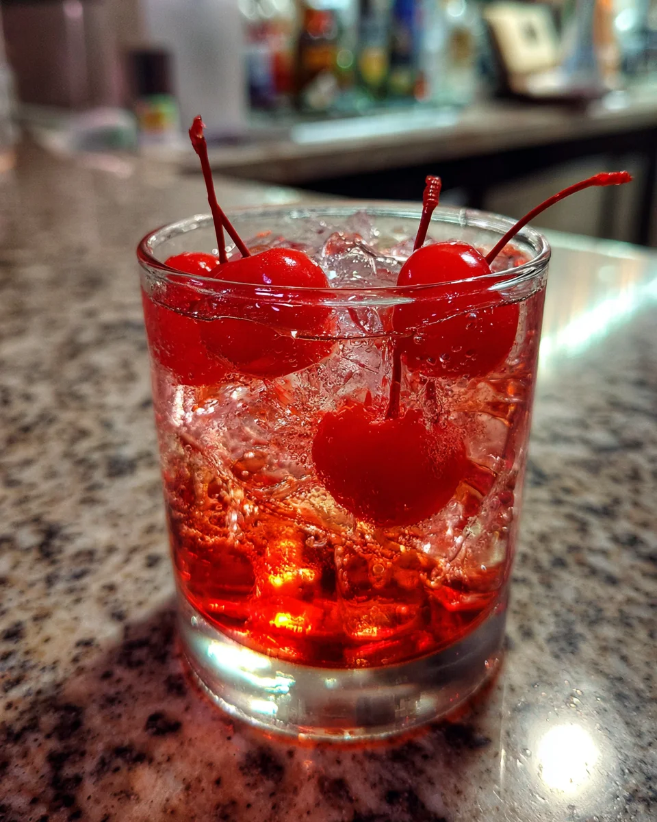 Dirty Shirley Cocktail