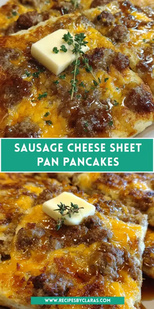 Sausage Cheese Sheet Pan Pancakes 4 Watermelon Pineapple Salad 23