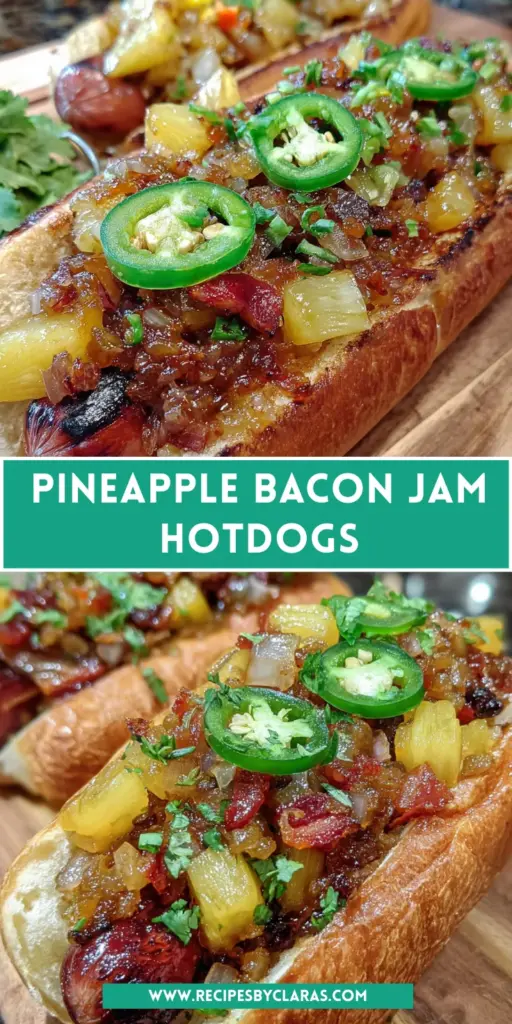 Pineapple Bacon Jam Hotdogs 4 Watermelon Pineapple Salad 41