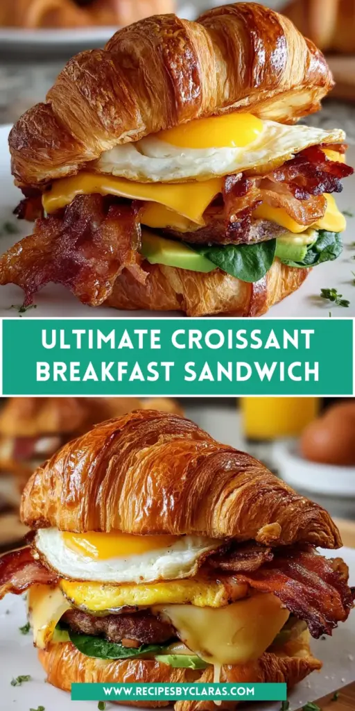 Ultimate Croissant Breakfast Sandwich 4 Watermelon Pineapple Salad 59