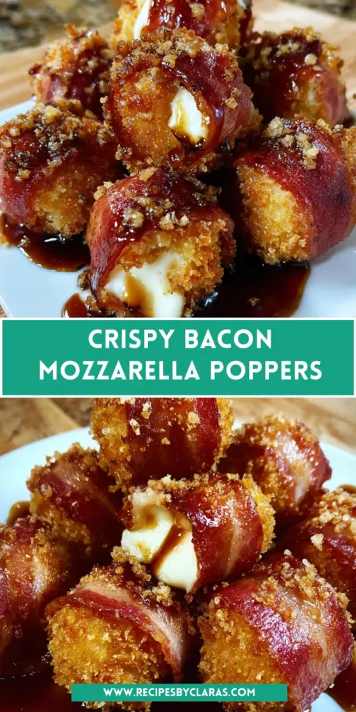 Crispy Bacon Mozzarella Poppers 4 Watermelon Pineapple Salad 65