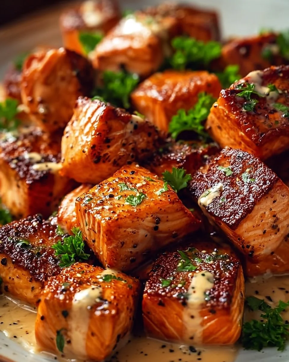 Bang Bang Salmon Bites