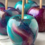 Galaxy Candy Apples: Create Your Own Sparkling Treat!