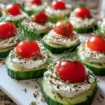 Cucumber Cottage Cheese Bites: A Refreshing Snack Delight!