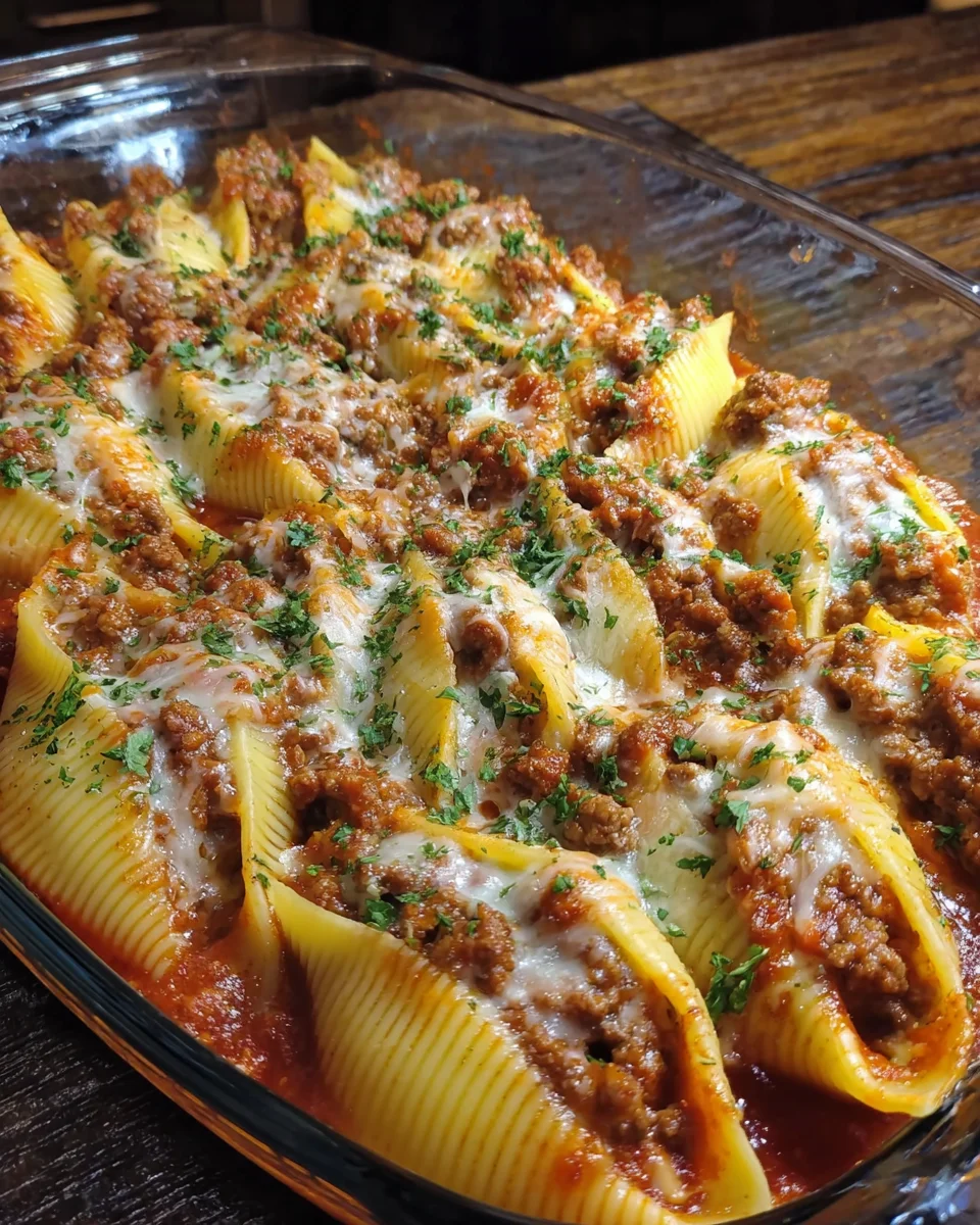Cheesy Stuffed Jumbo Shells: A Delicious Family Favorite!
