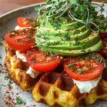 Crispy Potato Waffle Avocado: Taste the Ultimate Crunch!