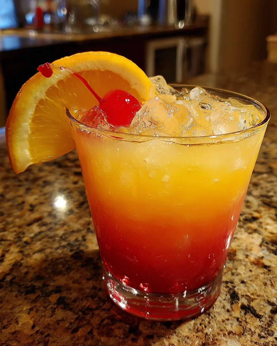 Pineapple Upside-Down Cake Shot