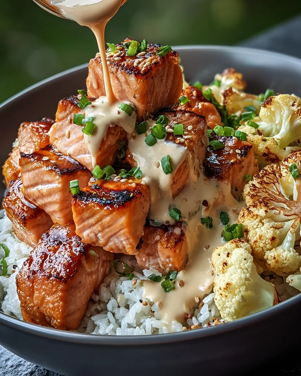 Sriracha Honey Salmon Bowls: A Flavor-Packed Delight!