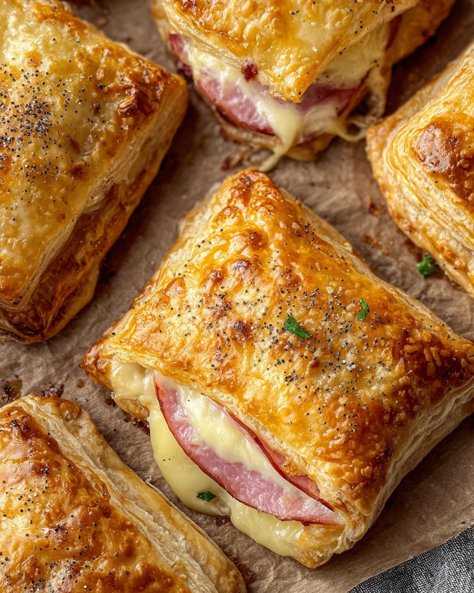 Ham Cheese Puff Pastry: Enjoy Quick & Tasty Delights!