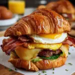 Ultimate Croissant Breakfast Sandwich