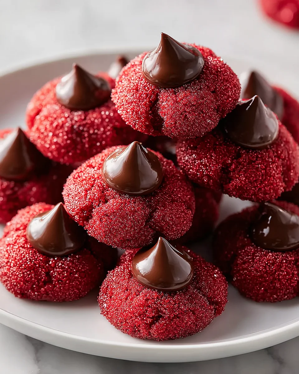 Red Velvet Blossom Cookies: A Delicious Twist Awaits!