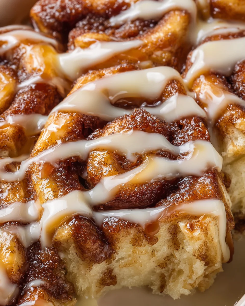 Apple Pie Cinnamon Roll Bake