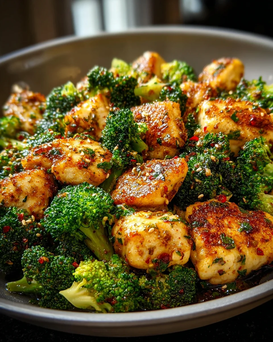 Garlic Butter Chicken Broccoli: A Flavorful Delight Awaits!