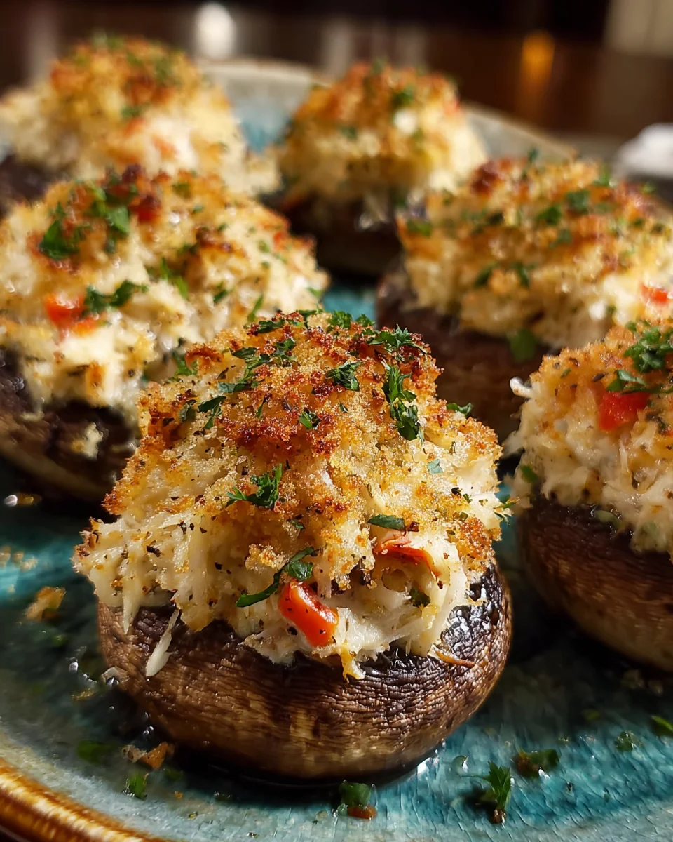 Ruth’s Chris Crab-Stuffed Mushrooms