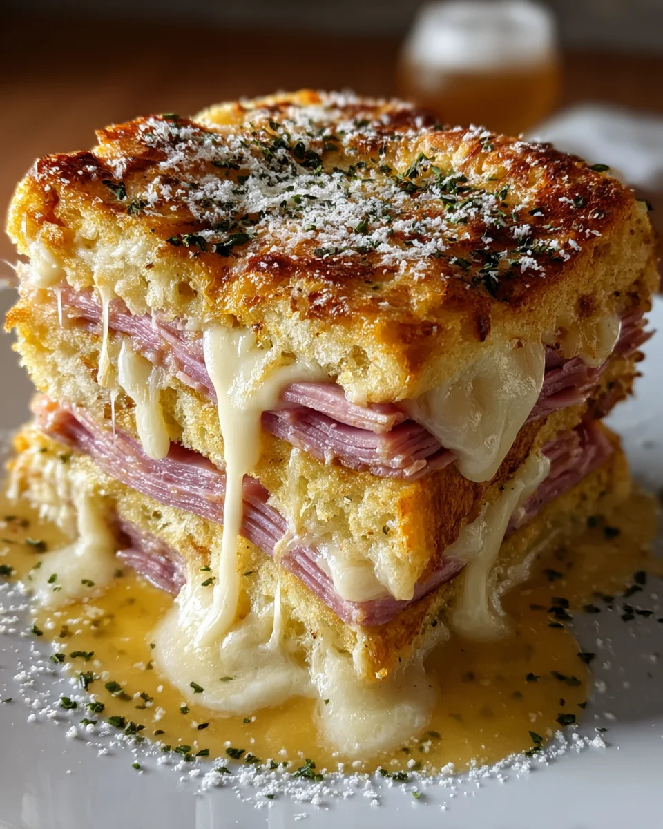 Monte Cristo Breakfast Casserole is a delightful treat!