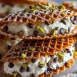 Chocolate Cannoli Pizzelle Sandwiches: A Unique Delight!