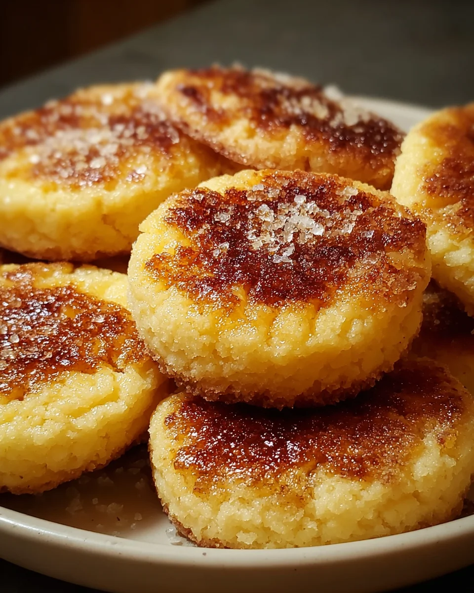 Irresistible Creme Brûlée Cookies
