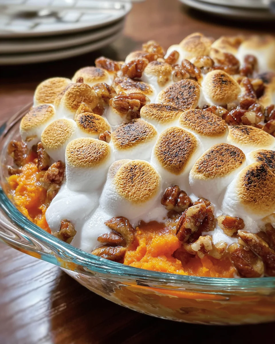 Sweet Potato Marshmallow Casserole