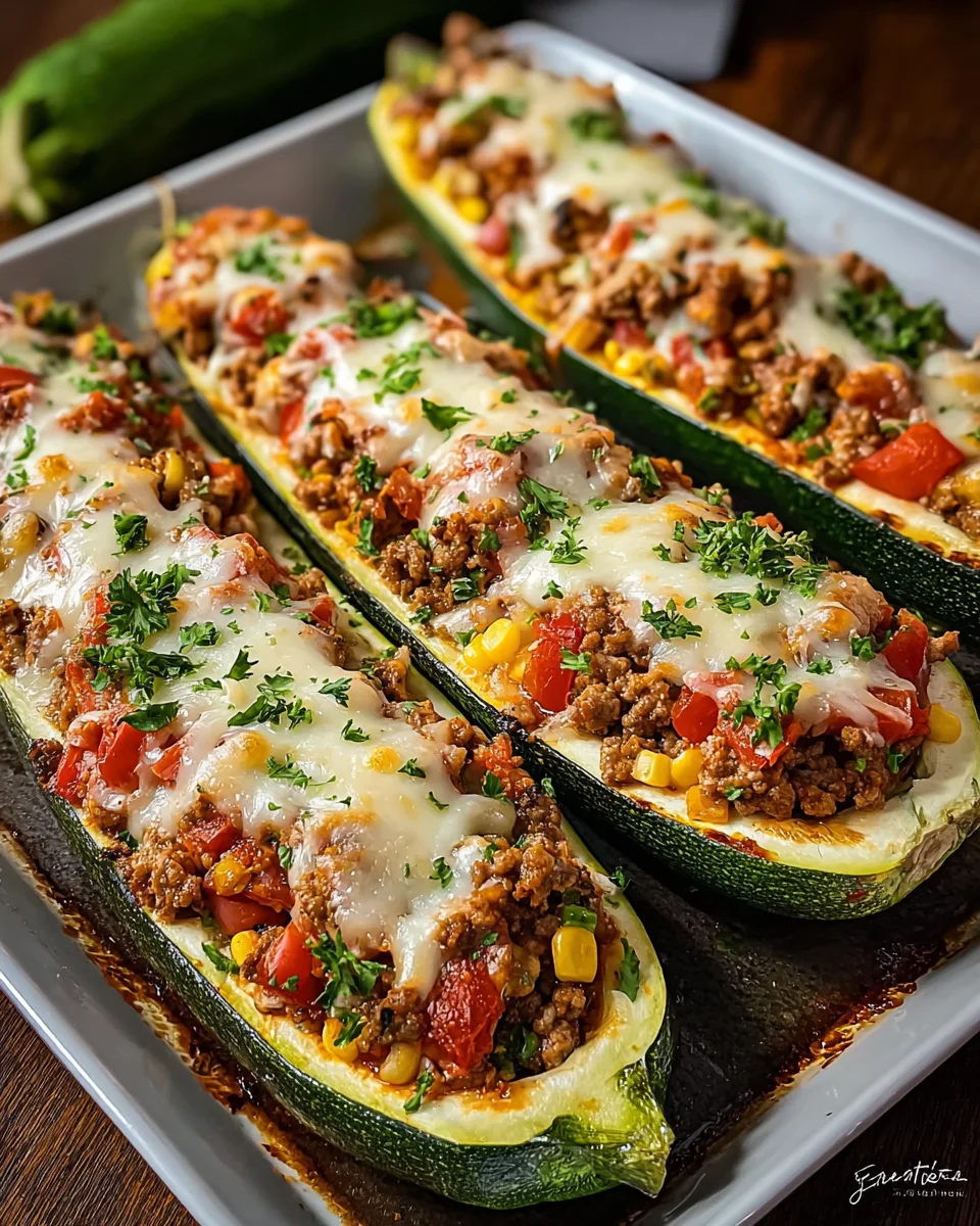 Stuffed Zucchini Boats: A Delicious Recipe to Try!