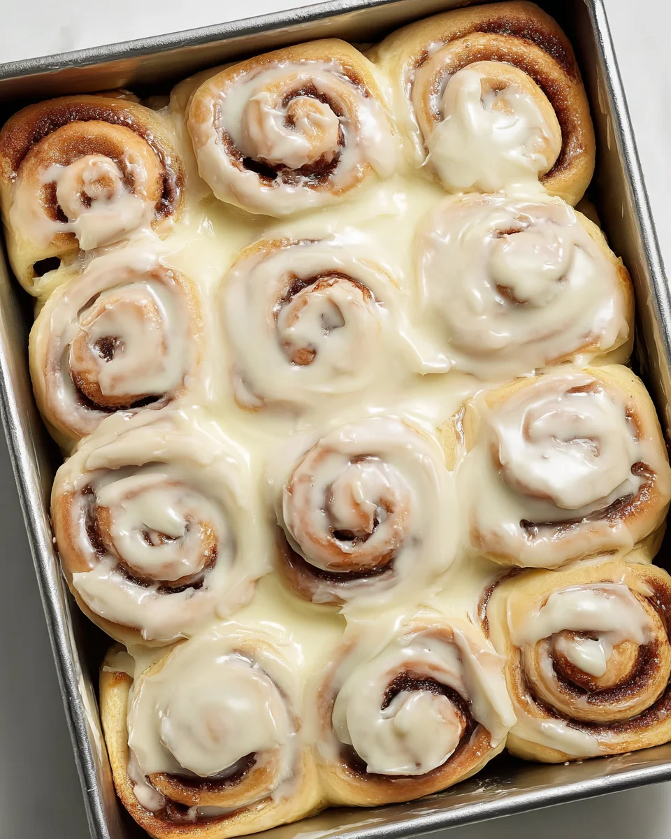 Quick Yeast Cinnamon Rolls