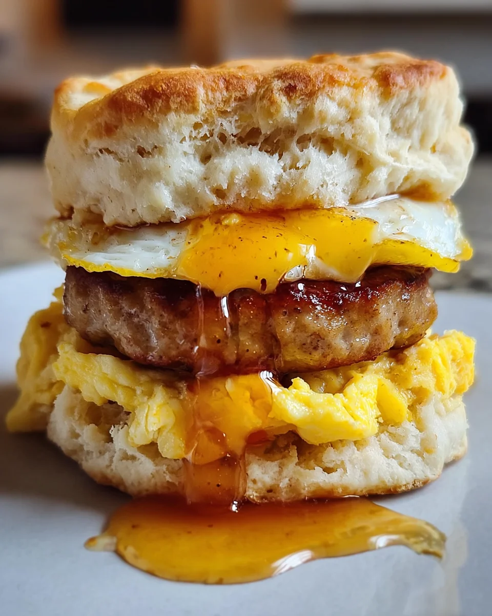 Easy Biscuit Breakfast Sandwich: A Quick, Tasty Treat!